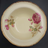 Booths Royal Swan - Pink Roses - Breakfast/Dessert Bowl