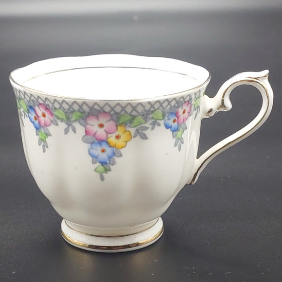Royal Albert - Trellis, Grey Band - Cup