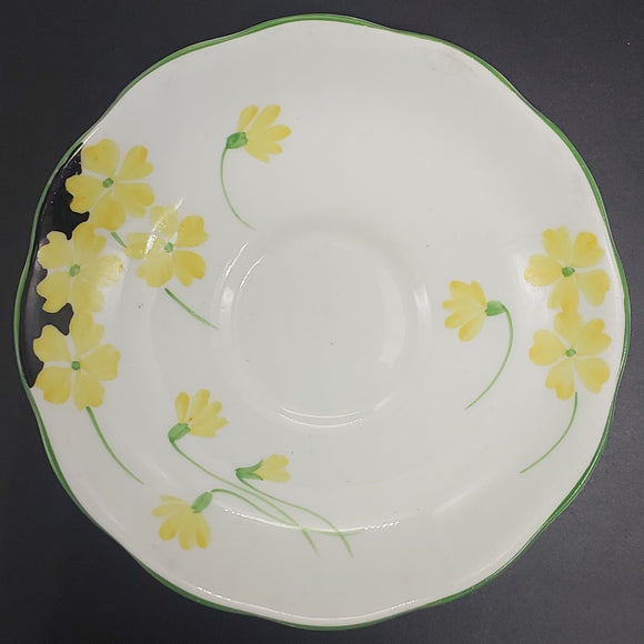 Royal Albert - Hand-painted Yellow Flowers - Saucer