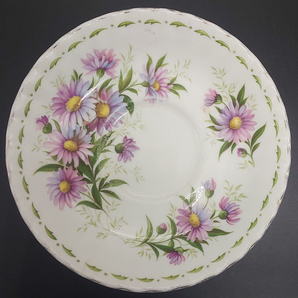 Royal Albert - Flowers of the Month Series: September, Michaelmas Daisy - Saucer