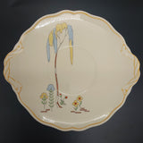 Royal Doulton - Eden, Blue and Yellow - Cake Plate