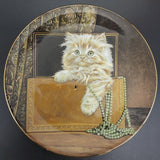 Royal Worcester - Kitten Classics: Purrfect Treasure - Display Plate