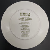 Royal Worcester - Kitten Classics: Purrfect Treasure - Display Plate