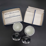 Royal Worcester - Astley - Pair of Egg Coddlers in Original Box