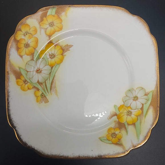 Royal Albert - Petunia, Yellow and Green - Side Plate