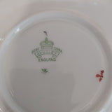 Aynsley - Pink Roses and Black Lines, B3154 - Saucer