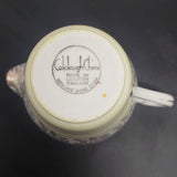 Colclough - Gold Filigree Band with Yellow - Milk Jug