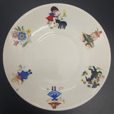 Crown Lynn - Nursery Rhymes - Saucer