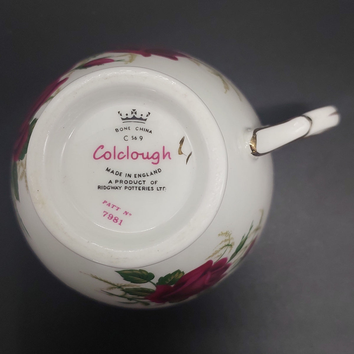 Colclough - Red Roses, 7981 - Cup – My Butlers Pantry