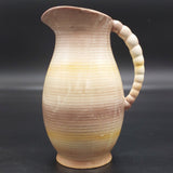 Shorter & Son - Shades of Brown - Ribbed Art Deco Jug