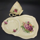 Royal Winton - Cabbage Roses - Hostess Duo