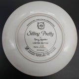 Franklin Mint - Sitting Pretty - Display Plate