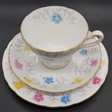 Tuscan - Pink, Yellow and Blue Flowers - Trio