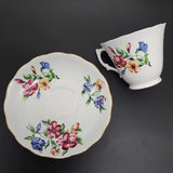 Colclough - Red, Yellow and Blue Flowers - Duo