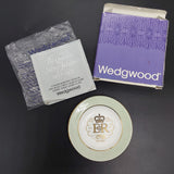 Wedgwood - Royal Silver Jubilee - Trinket Dish in Original Box