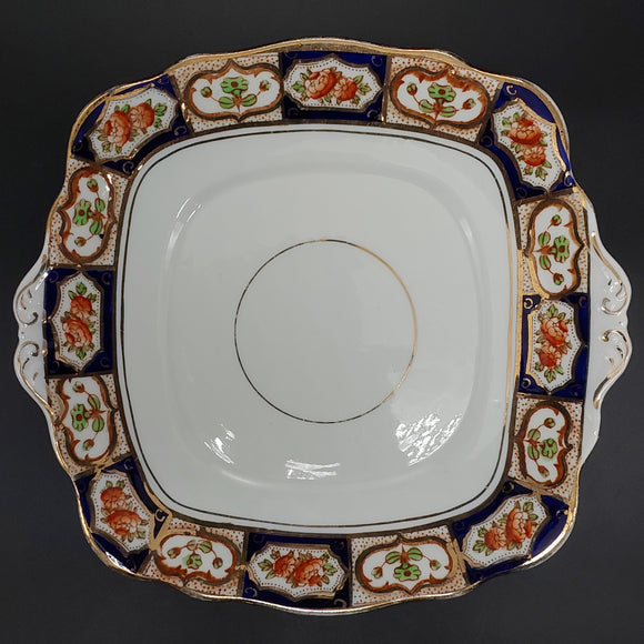 Roslyn - Imari Band - Cake Plate