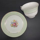 Royal Vale - Floral Spray with Green Band, B - Duo