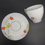 Melba - Yellow and Red Flowers - Duo