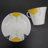 Melba - Yellow Flower - Trio