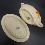 Crown Ducal - Mimosa - Gravy Boat and Underplate