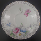 Paragon - White, Blue and Pink Flowers, X3045 - 18-piece Tea Set