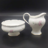 Paragon - White, Blue and Pink Flowers, X3045 - 18-piece Tea Set