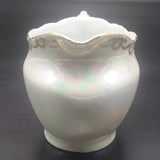 Victoria - Gold Garland on Pearl Lustre - Milk Jug