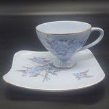 Cherry China - Forget Me Nots on Blue - Duo