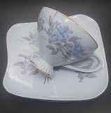 Cherry China - Forget Me Nots on Blue - Duo