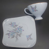 Cherry China - Forget Me Nots on Blue - Duo