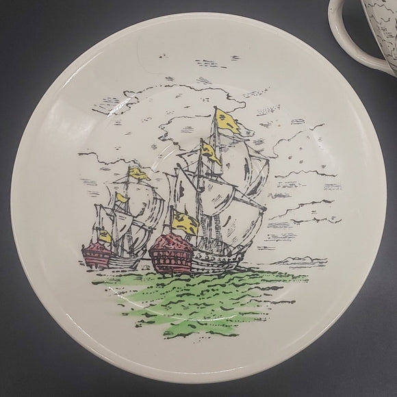 Alfred Meakin - Galleon - Saucer