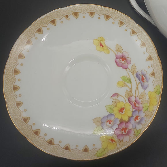 Taylor & Kent - Colourful Flowers, 6565 - Saucer