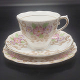 Colclough - Purple and Pink Flowers, 6621 - Trio