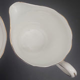 Colclough - Purple and Pink Flowers, 6621 - Milk Jug