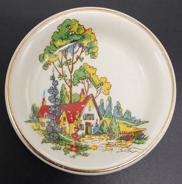 J & G Meakin - Red Roof Farmhouse - Butter Pat