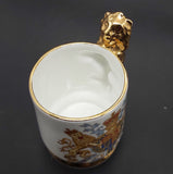 Arthur Bowker - Royal Visit to NZ - Commemorative Lion-handled Cup