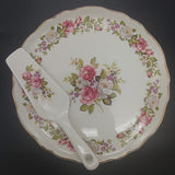 James Kent - Harmony Rose - Cake/Pavlova Plate and Server