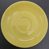 Crown Lynn - IGA, Yellow - Demitasse Saucer