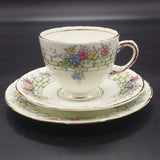 Sutherland - Colourful Flowers on Brick Band - Trio