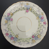 Sutherland - Colourful Flowers on Brick Band - Trio