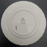 Aynsley - Cream and Green Bands with Gold Filigree - Trio