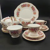 Colclough - Wayside - 21-piece Tea Set