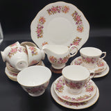 Colclough - Wayside - 21-piece Tea Set