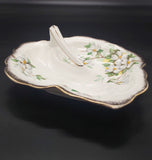 Royal Albert - White Dogwood - Handled Leaf-shape Dish