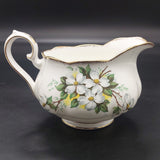 Royal Albert - White Dogwood - Gravy Boat and Underplate