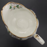 Royal Albert - White Dogwood - Gravy Boat and Underplate