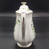 Royal Albert - White Dogwood - Coffee Service