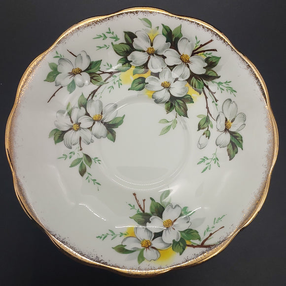 Royal Albert - White Dogwood - Saucer
