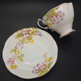 Royal Albert - Clematis - Trio with Malvern-shaped Cup