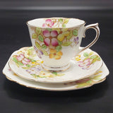 Royal Albert - Clematis - Trio with Countess-shaped Cup